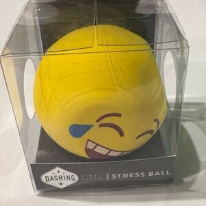 Yellow Laughing Emoji Stress Ball